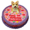 10" Round Cake for Pets with 3D Topper