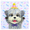 6 inch Party Dog - 3D Face Cake for Pets