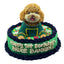 Custom Round Cake for Pets - 6 inches - with 3D Topper