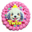 Pawty Time - Cake with Portrait