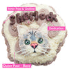 cake for cats with drawing