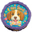 dog cake with portrait