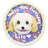 Round Portrait Cake for Dogs - 6inch