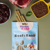 Beef and Basil Biscuit Sticks for Pets (Egg-free)