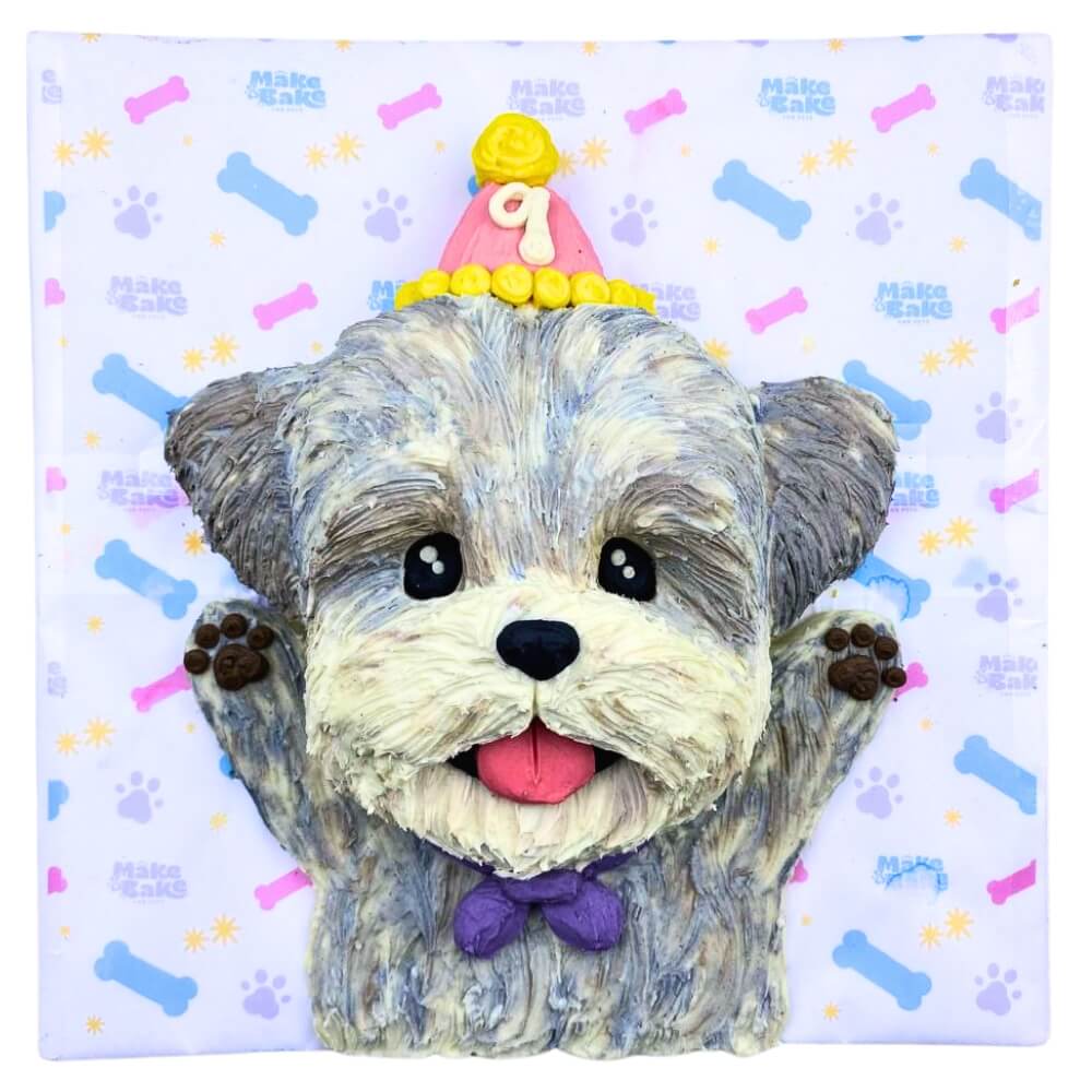 6 inch Party Dog - 3D Face Cake for Pets – Make and Bake for Pets