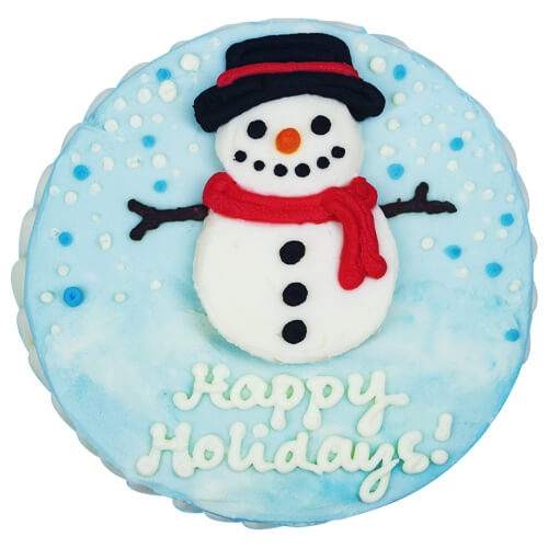 Frosty Snowman Christmas Cake by Cake Social in Dubai | Joi Gifts