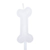 white bone birthday candle for dogs